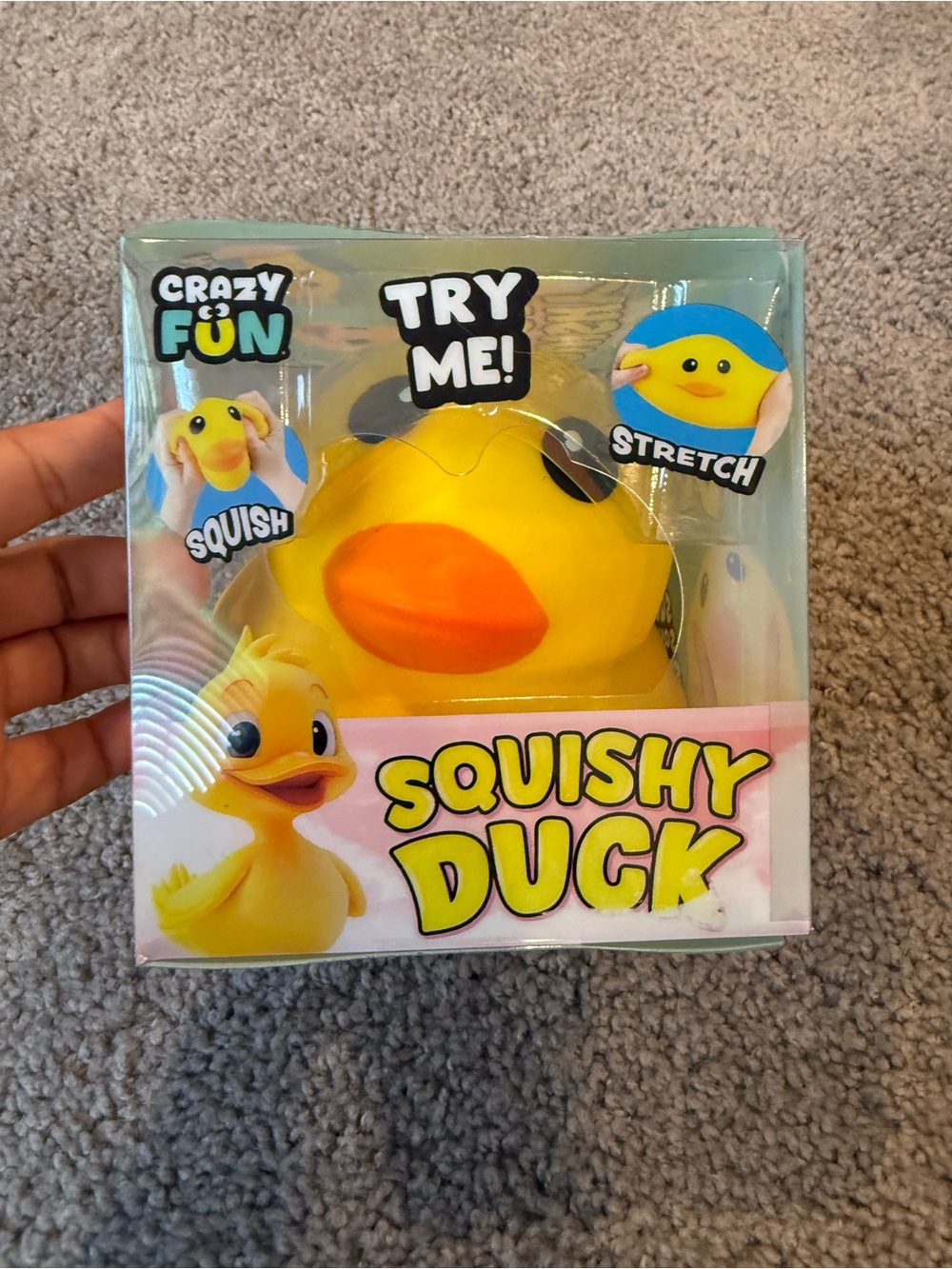 Squishy Duck Toy - Yellow